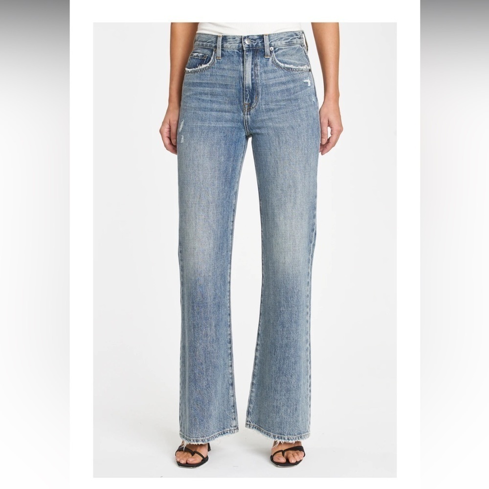 Pistola Stevie High Rise Relaxed Flare‎ Jean In Pulse